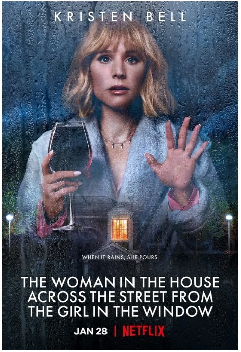 窗边女孩眼中对街的屋中女子